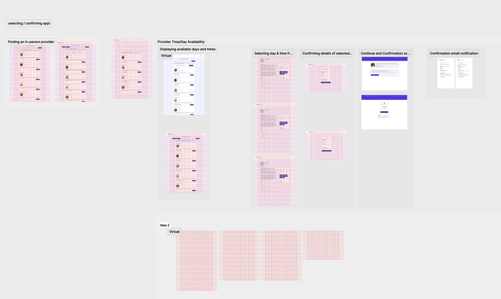 Large handoff image, all of the different pages in full