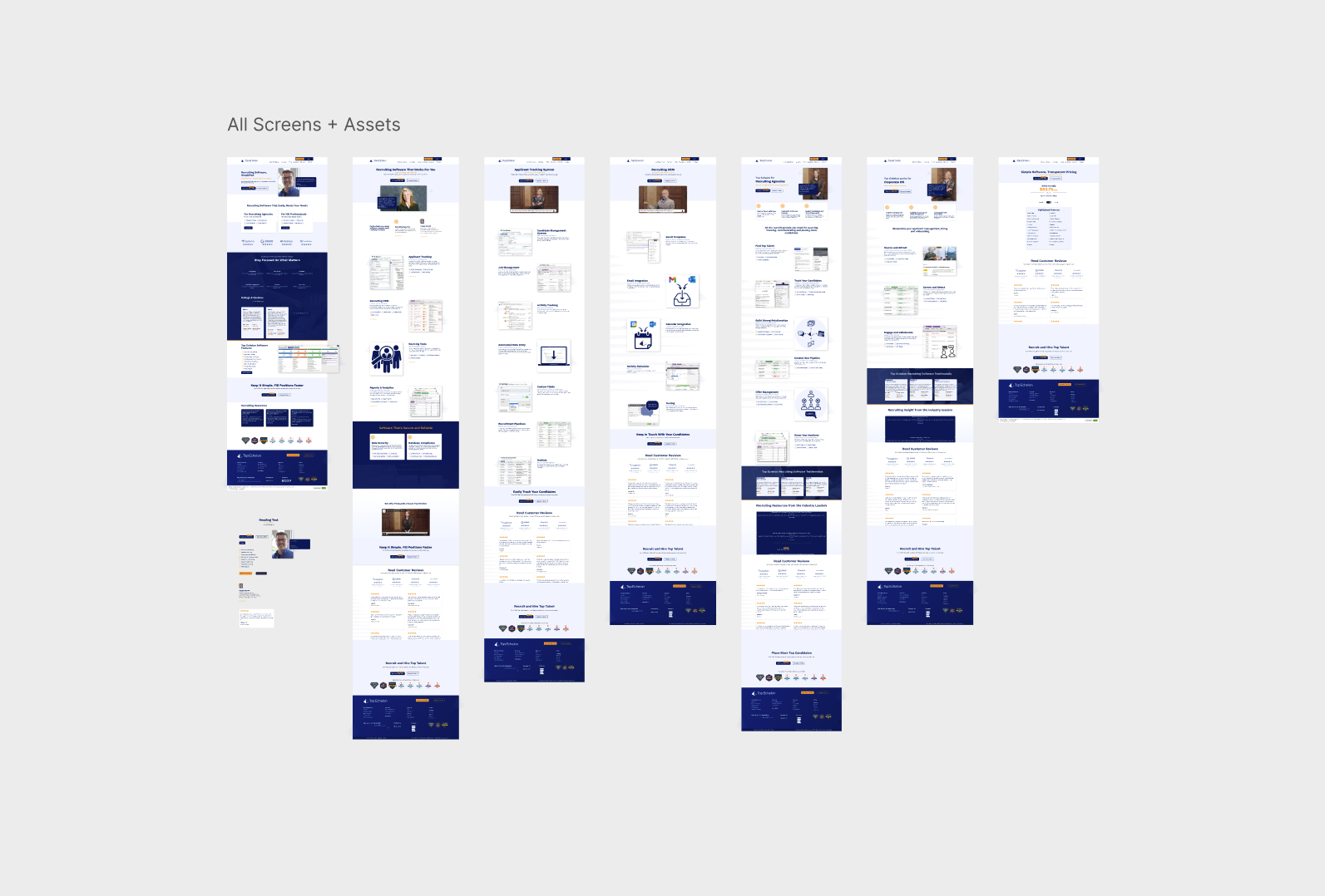 Large handoff image, all of the different pages in full
